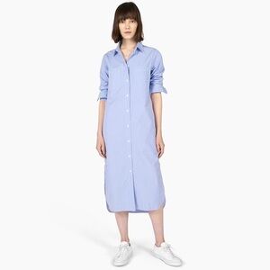 Everlane poplin shirt dress - size 6